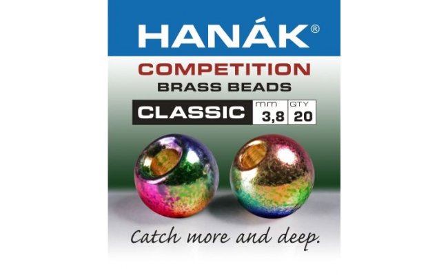 Brass Beads Hanak Competition CLASSIC Metallic Rainbow Brass Beads Hanak Competition CLASSIC Metallic Rainbow 2,0 mm, 20 pcs