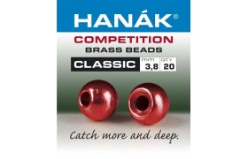 Brass Beads Hanak Competition CLASSIC Metallic Red Brass Beads Hanak Competition CLASSIC Metallic Red 2,0 mm, 20 pcs