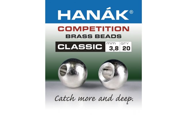 Brass Beads Hanak Competition CLASSIC Silver Brass Beads Hanak Competition CLASSIC Silver 1,5 mm, 20 pcs