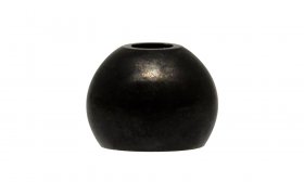 Brass Beads Hends Black Brass Beads Hends Black 2,0 mm, 20 pcs