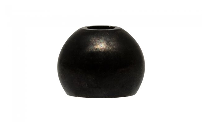 Brass Beads Hends Black Brass Beads Hends Black 2,0 mm, 20 pcs