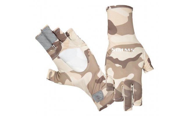 Bugstopper Sunglove Simms Woodland Camo Sandbar Bugstopper Sunglove Simms Woodland Camo Sandbar XS