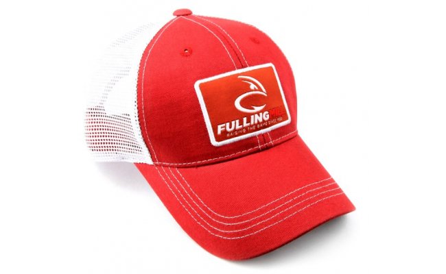 Cap Fulling Mill Trucker Red Cap Fulling Mill Trucker Red