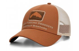 Cap Simms Trout Icon Trucker Stonefly  Cap Simms Trout Icon Trucker Stonefly 