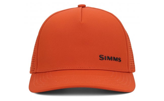 Fishing Cap Simms Double Haul Tech Trucker Simms Orange Fishing Cap Simms Double Haul Tech Trucker Simms Orange