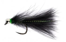 CDC Jig Streamer Black B/L CDC Jig Streamer Black B/L, Size 12, 3.8 mm