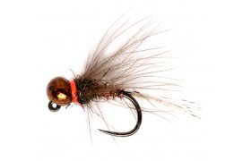 CDC Pheasant Tail Jig Copper B/L CDC Pheasant Tail Jig Copper B/L, Size 16, 2.8 mm