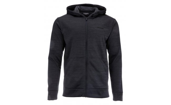 Challenger Hoody Simms Full-Zip Black Heather Challenger Hoody Simms Full-Zip Black Heather S