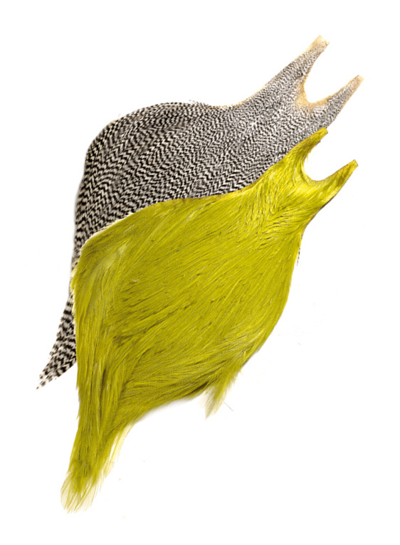Veniard Chinese Neck Cock Cape – Assorted Colors – Fly Tying Feathers For Salmon/Trout