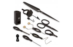 Complete Fly Tying Tool Kit Loon Outdoors Black Complete Fly Tying Tool Kit Loon Outdoors Black