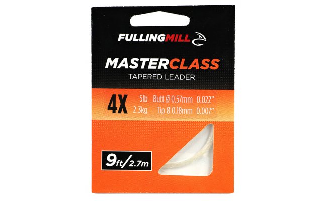 Copolymer Tapered Leader Fulling Mill Master Class 2,75 m Copolymer Tapered Leader Fulling Mill Master Class 2,75 m, 0,11 - 0,53 mm