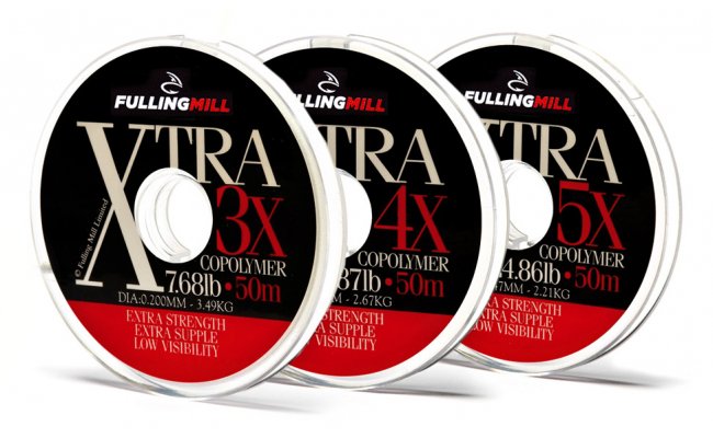 Copolymer Tippet Fulling Mill Xtra 50 m Copolymer Tippet Fulling Mill Xtra 50 m - 0,234 mm