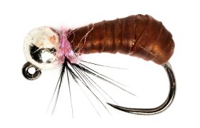 Croston's Cased Caddis Jig Back Large B/L Croston's Cased Caddis Jig Back Large B/L, Size 14