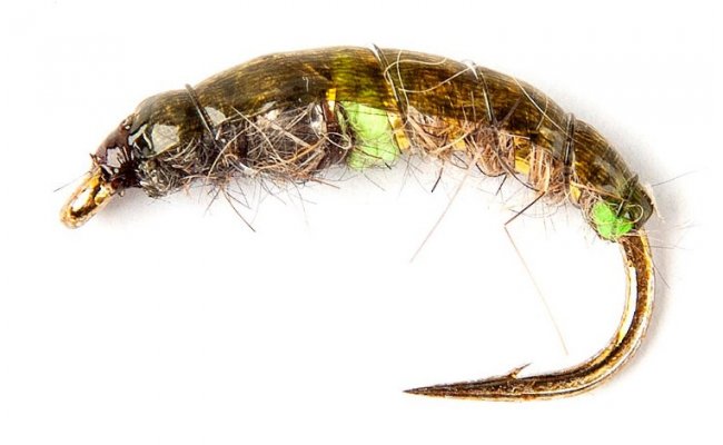 Czech Mate Green Pea Tungsten Bead Czech Mate Green Pea Tungsten Bead, Size 10