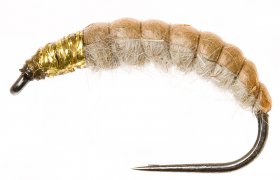 Czech Nymph Original Golden Head Cream Czech Nymph Original Golden Head Cream, Size 10