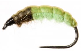 Czech Nymph Original Ryacophila Mint Green Czech Nymph Original Ryacophila Mint Green, Size 10