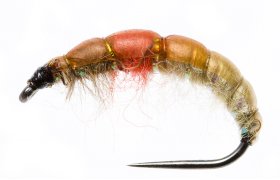 Czech Nymph Slim Red Heart Beige Czech Nymph Slim Red Heart Beige, Size 10
