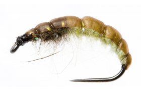 Czech Nymph Slim Brown & Olive Czech Nymph Slim Brown & Olive, Size 10