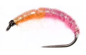Czech Nymph Slim Fluo Pink & Orange Czech Nymph Slim Fluo Pink & Orange, Size 10