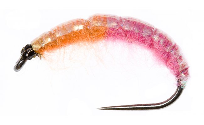Czech Nymph Slim Fluo Pink & Orange Czech Nymph Slim Fluo Pink & Orange, Size 10