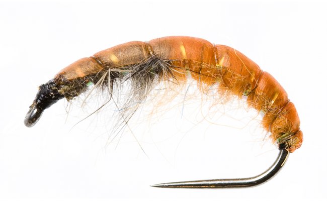 Czech Nymph Slim Light Orange Czech Nymph Slim Light Orange, Size 10