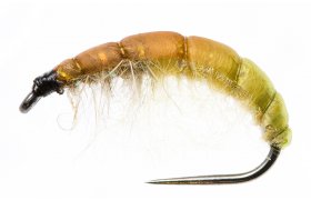 Czech Nymph Slim Yellow & Beige Czech Nymph Slim Yellow & Beige, Size 10