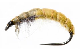 Czech Nymph Slim Yellow Olive Czech Nymph Slim Yellow Olive, Size 10