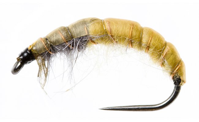 Czech Nymph Slim Yellow Olive Czech Nymph Slim Yellow Olive, Size 10