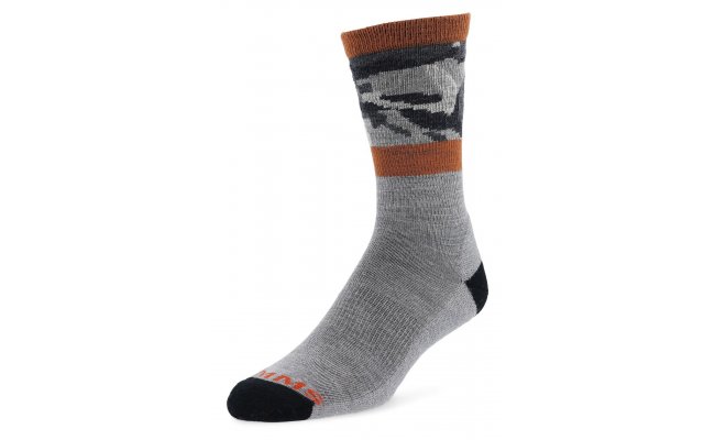 Daily Sock Simms Woodland Camo Steel Daily Sock Simms Woodland Camo Steel M
