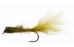Damsel Marabou Med Olive Wtd Damsel Marabou Med Olive Wtd, Size 10