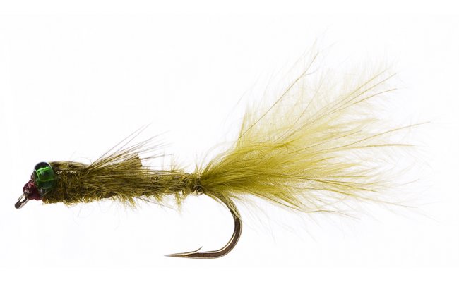 Damsel Marabou Med Olive Wtd Damsel Marabou Med Olive Wtd, Size 10