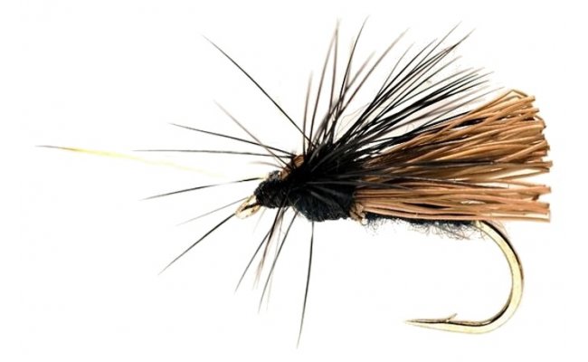 Davy Caddis Black Davy Caddis Black, Size 14