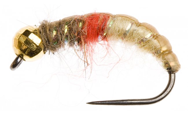 Disco Czech Nymph Brown & Beige Disco Czech Nymph Brown & Beige, Size 10