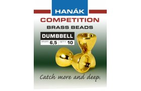 Dumbbell Eyes Hanak Competition Gold Dumbbell Eyes Hanak Competition Gold 5,0 mm, 10 pcs