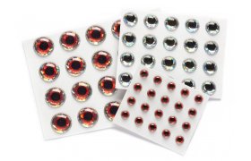 Epoxy Eyes Veniard Epoxy Eyes Veniard 3 mm Silver Holographic 
