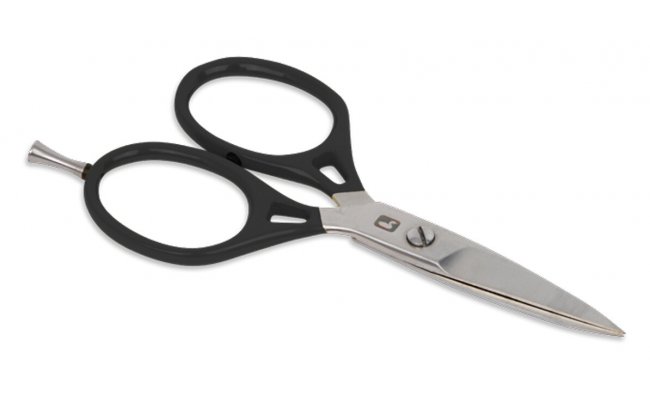 Ergo Prime Scissors 5'' Loon Outdoors With Precision Peg Black Ergo Prime Scissors 5'' Loon Outdoors With Precision Peg Black