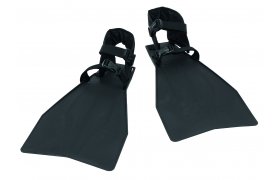 Fins For Float Tube Kinetic Lightweight Black Fins For Float Tube Kinetic Lightweight Black