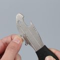 Fish Hook Hone & Bottle Opener Leichi Silver
