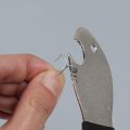Fish Hook Hone & Bottle Opener Leichi Silver