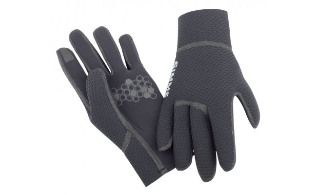 Fishing Gloves Simms Kispiox Black Fishing Gloves Simms Kispiox Black S