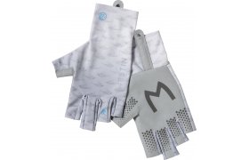 Fishing Half Finger Gloves Westin Solar UPF Grey Fishing Half Finger Gloves Westin Solar UPF Grey M