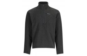 Fishing Hoody Simms Rivershed Half Zip Black Heather Fishing Hoody Simms Rivershed Half Zip Black Heather S