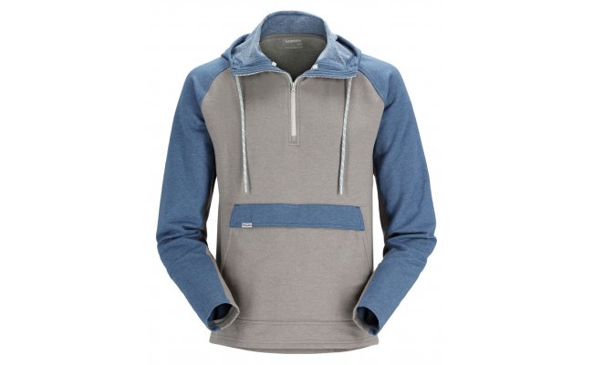 Fishing Hoody Simms Vermilion Steel Heather & Navy Heather Fishing Hoody Simms Vermilion Steel Heather & Navy Heather S