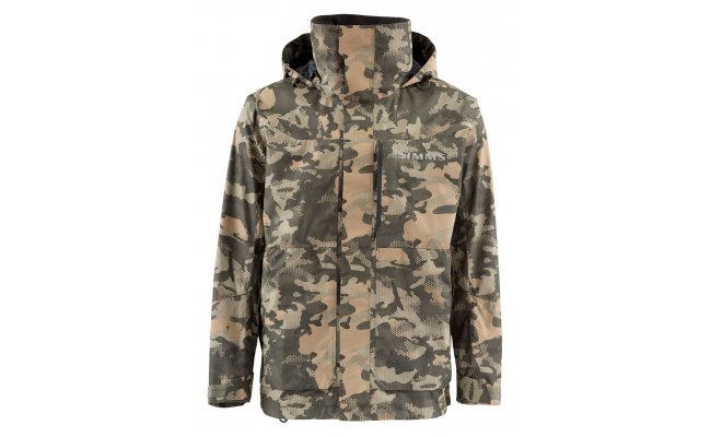 Fishing Jacket Simms Challenger Jacket Hex Flo Camo Timber Fishing Jacket Simms Challenger Jacket Hex Flo Camo Timber S