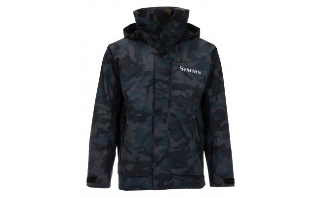 Fishing Jacket Simms Challenger Woodland Camo Storm Fishing Jacket Simms Challenger Woodland Camo Storm XS