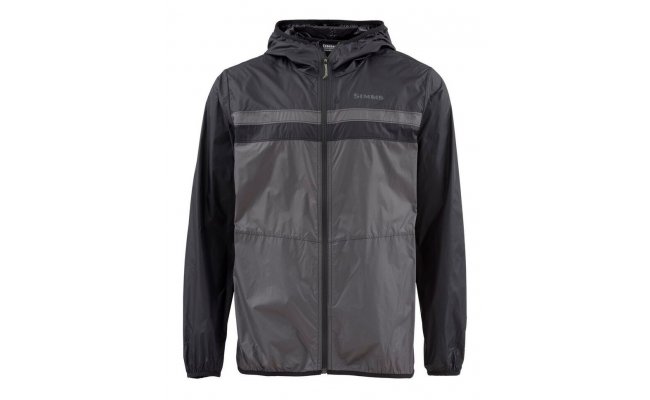 Fishing Jacket Simms Fastcast Windshell Black/Slate Fishing Jacket Simms Fastcast Windshell Black/Slate S