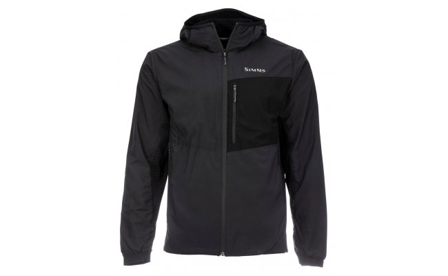 Fishing Jacket Simms Flyweight Access Hoody Black Fishing Jacket Simms Flyweight Access Hoody Black S