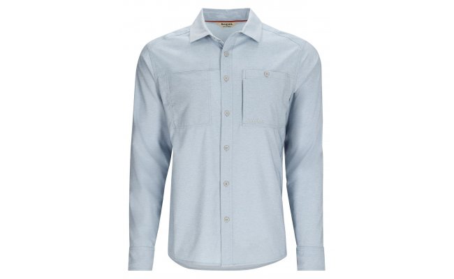 Fishing Shirt Simms Challenger Steel Blue Fishing Shirt Simms Challenger Steel Blue S