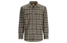 Fishing Shirt Simms ColdWeather Hickory Asym Ombre Plaid Fishing Shirt Simms ColdWeather Hickory Asym Ombre Plaid S
