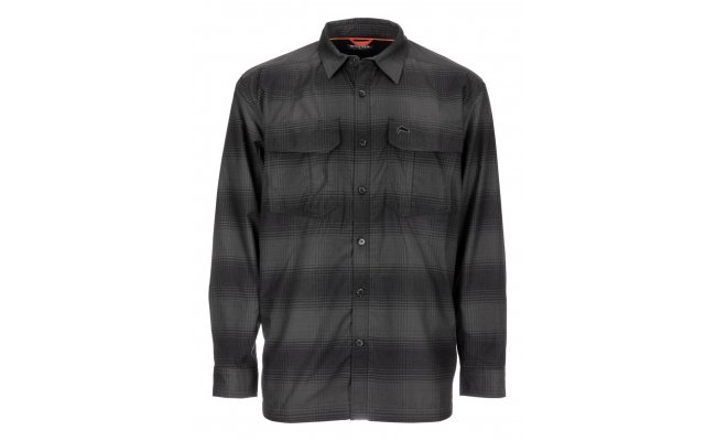Fishing Shirt Simms Coldweather Slate Buffalo Blur Plaid Fishing Shirt Simms Coldweather Slate Buffalo Blur Plaid S